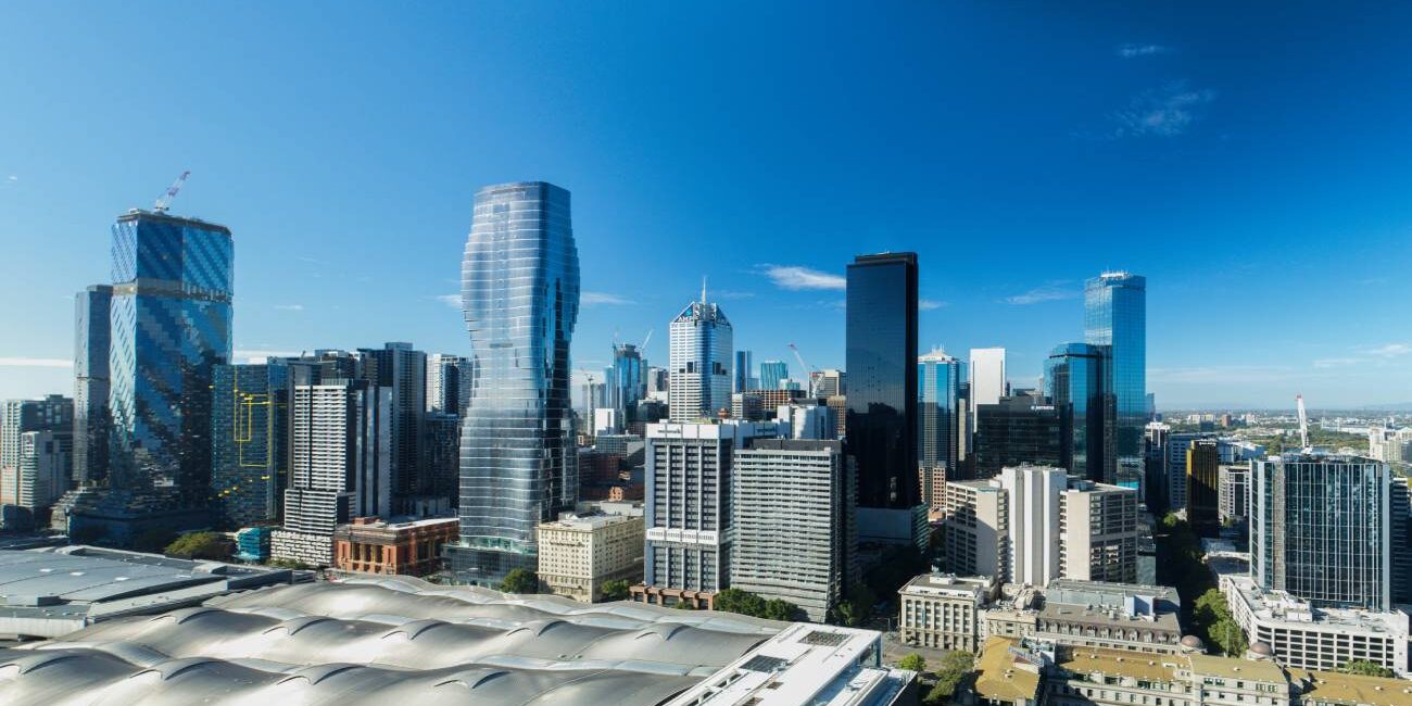 melbourne cbd skyline