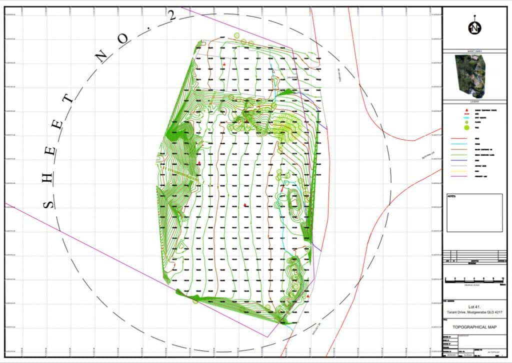 contours map