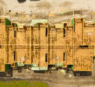 construction site measure up using drones