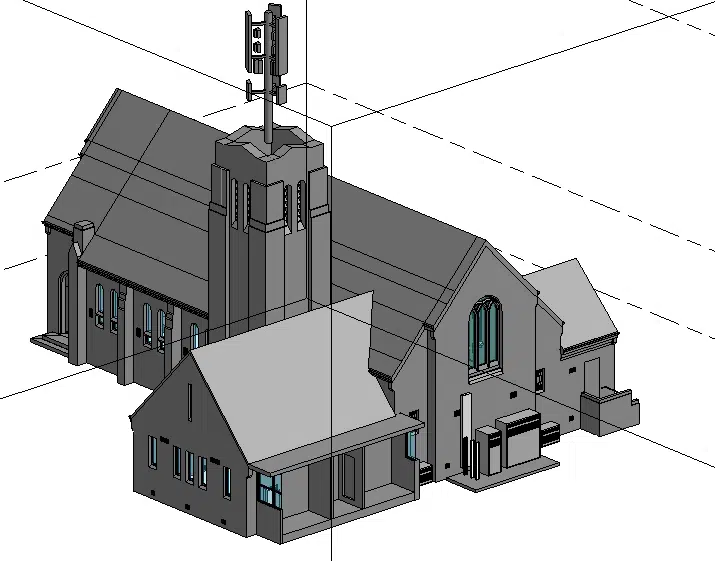 3D Revit models, 3d laser scanning survey