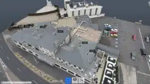 brighton building point cloud processed using Autodesk