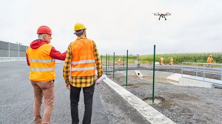 drone surveying and mapping using in mining landscape