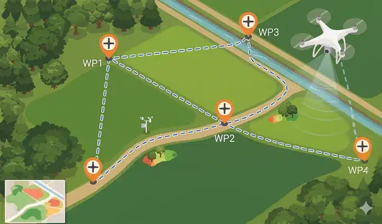 Ground control points (GCPs)