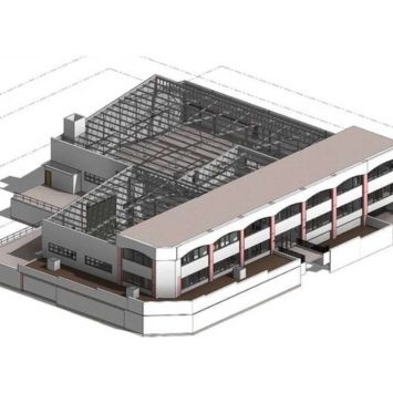 3D Revit Model as built survey, architectural drafting services